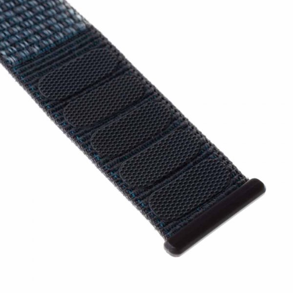 Kiinteä Apple Watch 44/45/46mm/Apple Watch Ultra -ranneke nylonhihna harmaa
