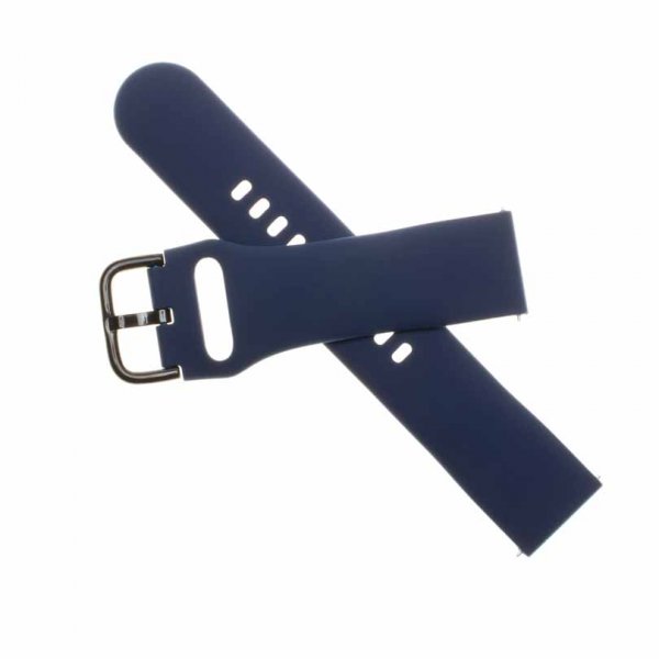 Korjattu Samsung Galaxy Watch 20mm Ranneke Silikonihihna Sininen
