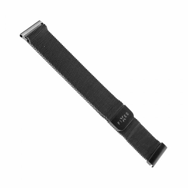 Korjattu Samsung Galaxy Watch 20mm Ranneke Mesh Ranneke Musta