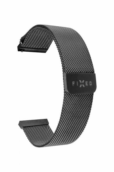 Korjattu Samsung Galaxy Watch 20mm Ranneke Mesh Ranneke Musta