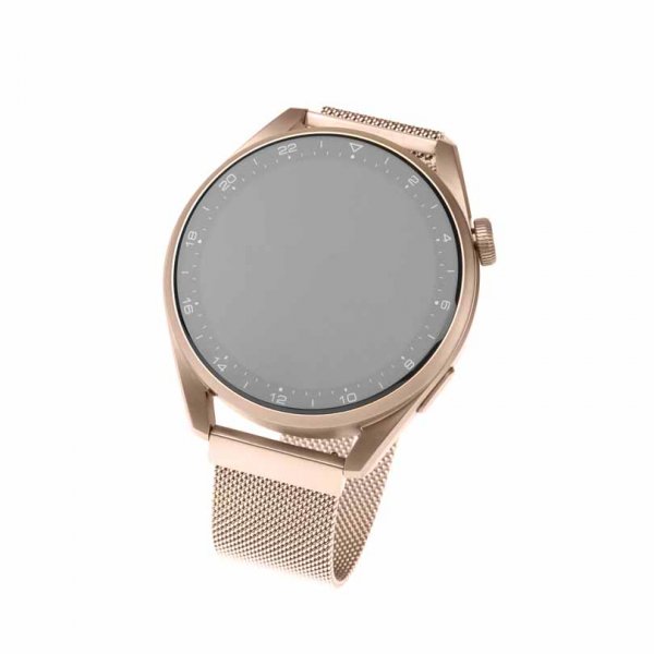 Kiinteä Samsung Galaxy Watch 20mm Mesh-ranneke Ruusukulta