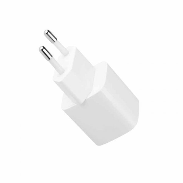 Fixed Laturi kaapelilla Mini PD Travel Charger Kit USB-C/USB-C 30W Valkoinen