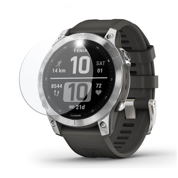 Kiinteä Garmin Fenix 7/Epix 2 Näytönsuoja Karkaistu suojalasi 9H 2-pakkaus