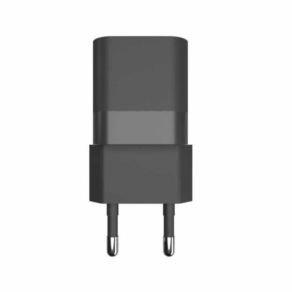 Fixed Laddare Mini PD Travel Charger USB-C 25W Musta