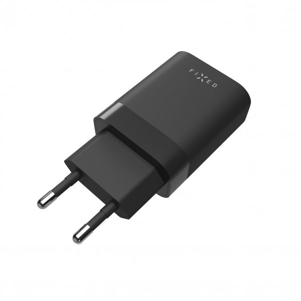 Fixed Laturi PD Travel Charger 2xUSB-C 35W Musta