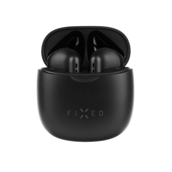 Kiinteät langattomat kuulokkeet True Wireless Headphones, musta