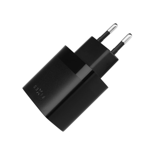 Fixed Laturi 2xUSB-A 17W Musta