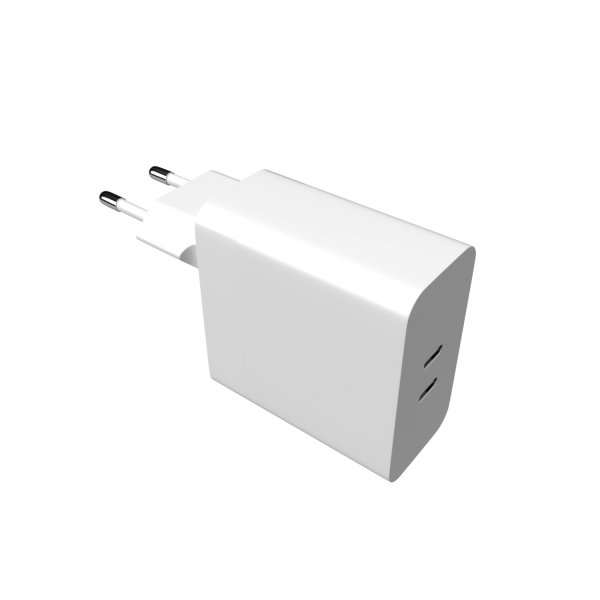 Kiinteä Supersnap-laturi 2xUSB-C PD 3.0 65W