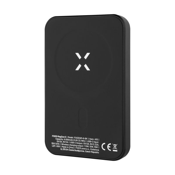 Kiinteä varavirtalähde MagZen 6 20W 6000 mAh MagSafe Musta