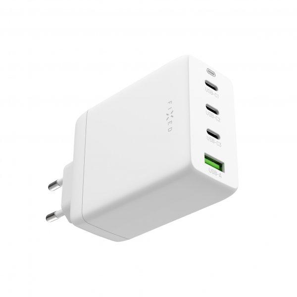 Fixed Laturi GaN100 3xUSB-C & 1xUSB-A