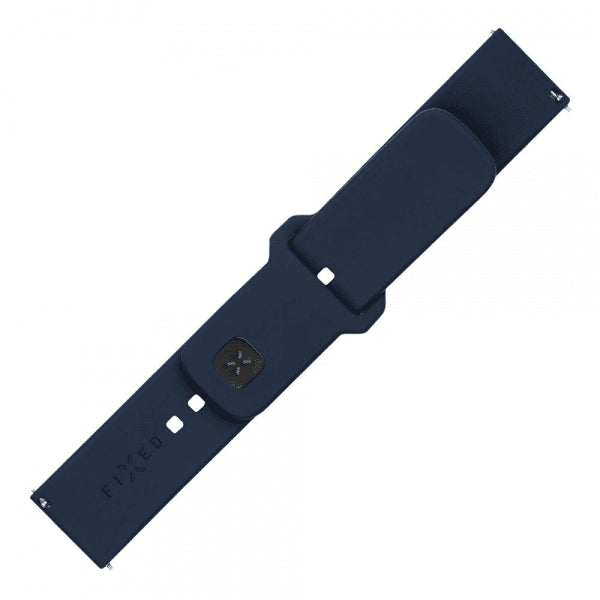 Kiinteä Samsung Galaxy Watch 20mm Ranneke Silikoni Urheilullinen Ranneke Sininen