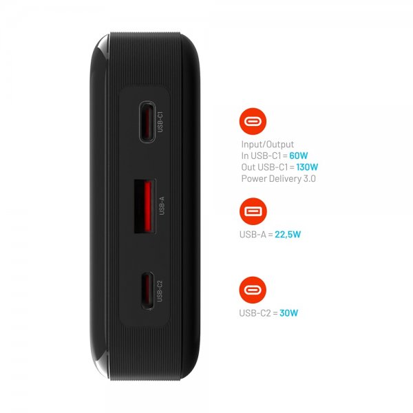 Fixed Powerbank Zen 20 Pro 20 000 mAh 130W