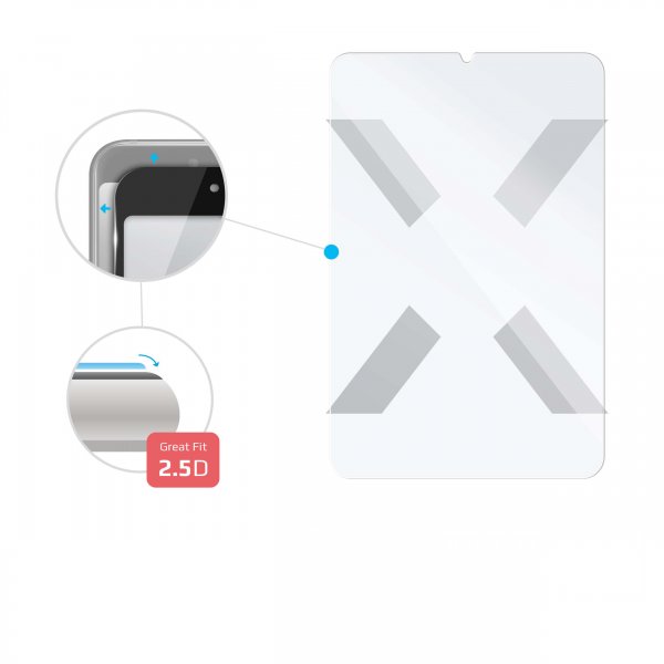 Fixed iPad Air 13 (M2/M3/M4) Näytönsuoja Karkaistu suojalasi 9H