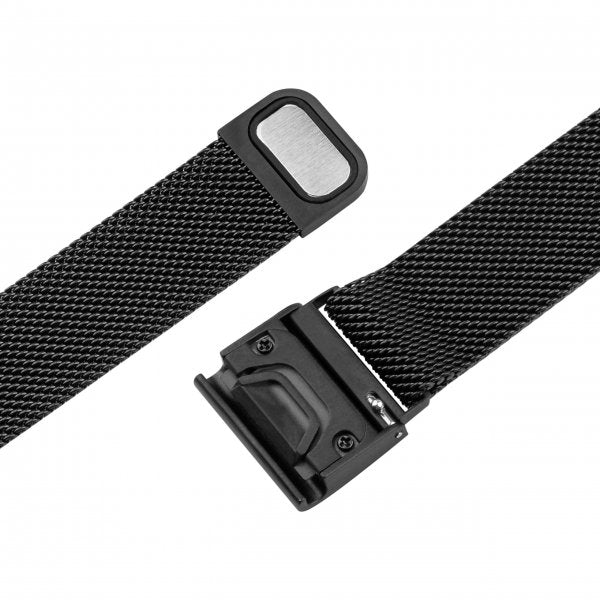 Kiinteä Garmin QuickFit 20mm Ranneke Verkko Musta