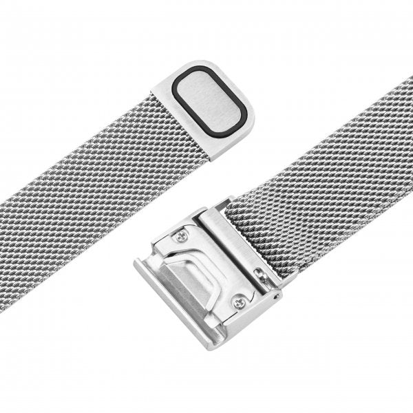 Kiinteä Garmin QuickFit 20mm Ranneke Mesh Silver