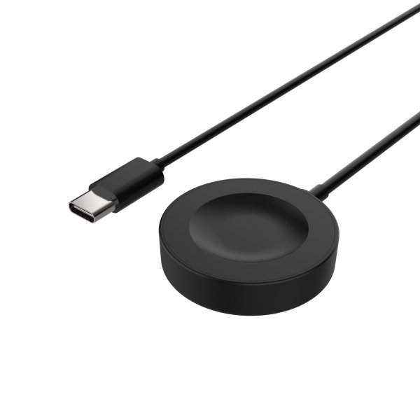 Kiinteä laturi Huawei Watch USB-C 1m Musta