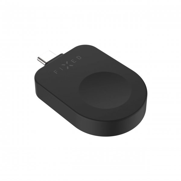 Kiinteä Laturi Apple Watch USB-C Musta