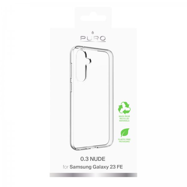 Puro Samsung Galaxy S23 FE Kuoret Nude Läpinäkyvä