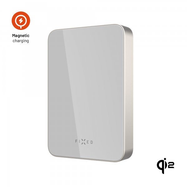 Kiinteä MagSafe Powerbank MagZen 10 Crystal Qi2 Titan