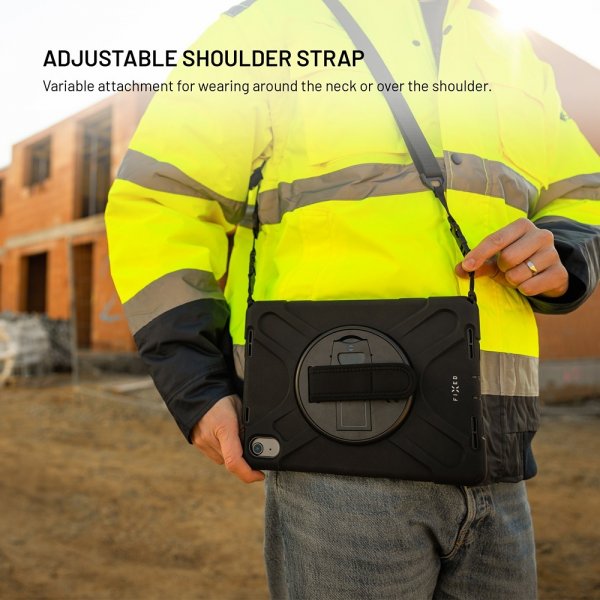 Kiinteä Samsung Galaxy Tab A11 Plus kuori Rugged Tablet Case Musta
