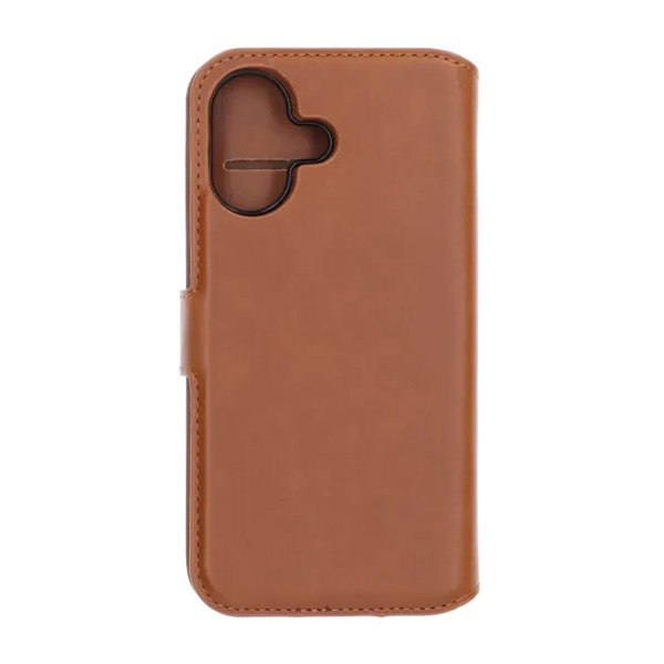 Rvelon iPhone 17 -kotelo, 4 korttipaikkaa, irrotettava kuori, ruskea