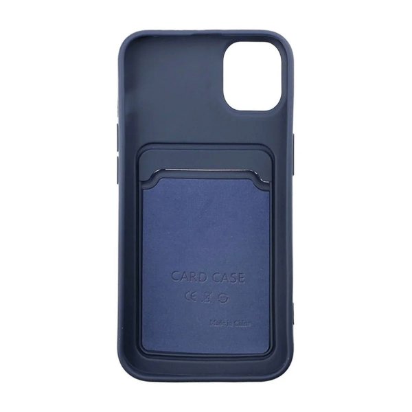 iPhone 11 Suojakuori Korttipidikkeellä Sininen