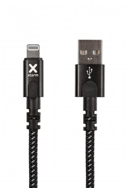 Xtorm Original USB-A–Lightning-kaapeli 3 m Musta