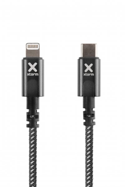 Xtorm Original USB-C–Lightning-kaapeli 1 m, musta