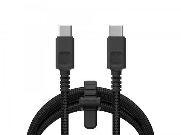 Xtorm USB-C–USB-C-kaapeli Next Gen PD Ultra 240W 3m musta