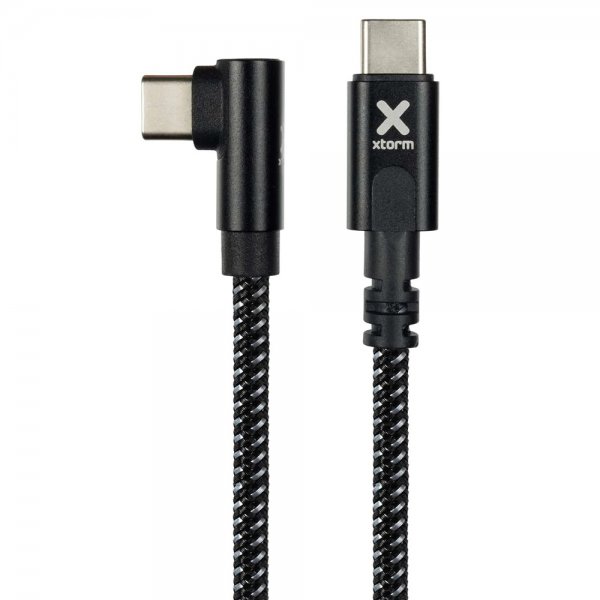 Xtorm Original 90⁰ USB-C–USB-C PD -kaapeli 1m