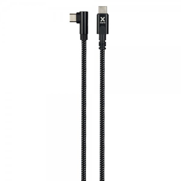 Xtorm Original 90⁰ USB-C–USB-C PD -kaapeli 1m