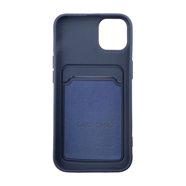 iPhone 12 Mini Kuori Korttipidike Sininen