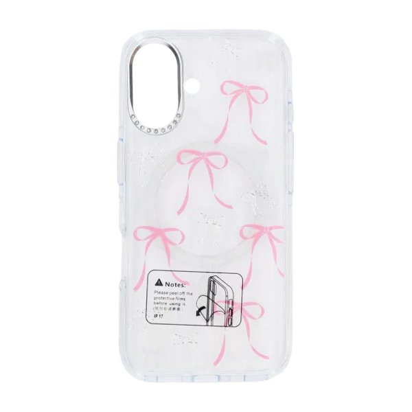 iPhone 17 Kuoret Kuviollinen MagSafe Rusetilla