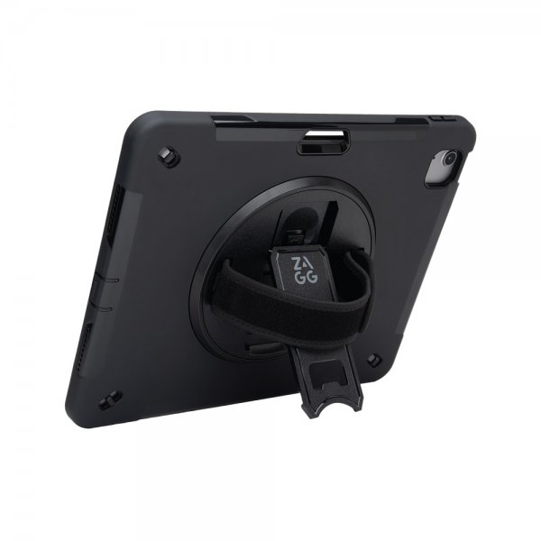 ZAGG iPad Air 11 (M2/M3/M4) Suojakuori Rugged Tablet Case, musta