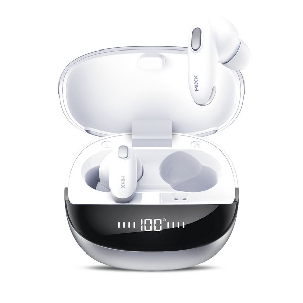 Mixx langattomat kuulokkeet StreamBuds Mini Charge 2 valkoinen