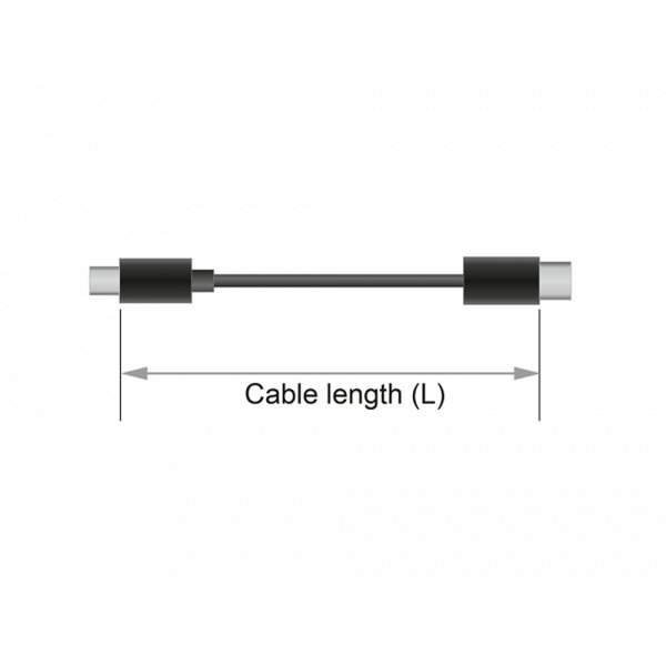 Delock USB-C-jatkokaapeli USB 3.1 Gen 1 SuperSpeed 2m