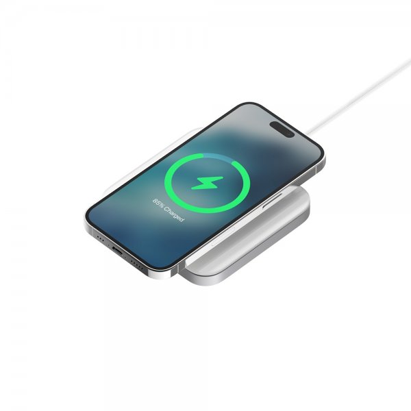 Nomad Langaton Laturi Base Magnetic Charger Valkoinen