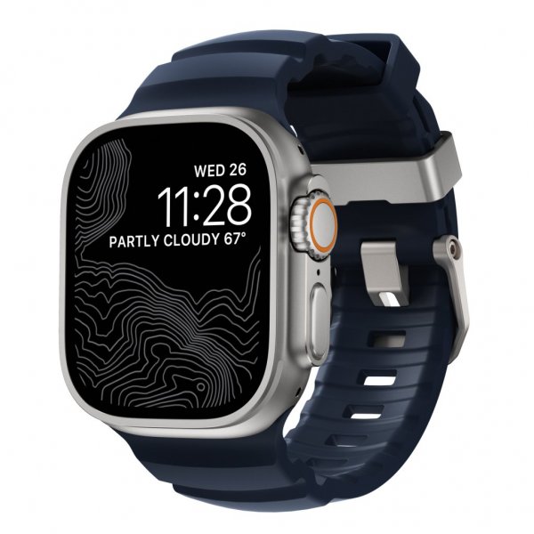 Nomad Apple Watch 44/45/46mm/Apple Watch Ultra ranneke Rocky Point Atlantic