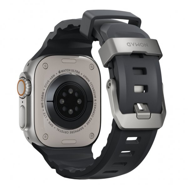 Nomad Apple Watch 44/45/46mm/Apple Watch Ultra -ranneke, Rocky Point Storm