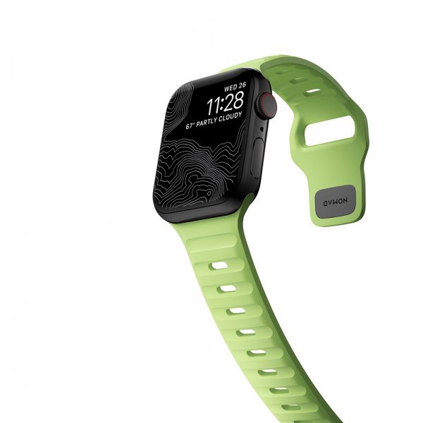 Nomad Apple Watch 38/40/41/42mm ranneke Sport Band Glow 2.0