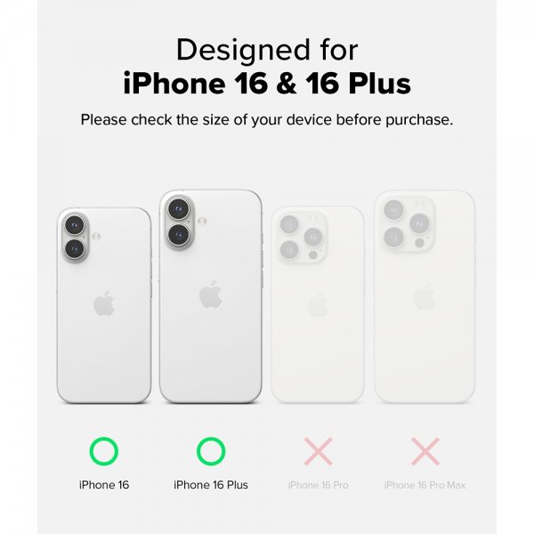 Ringke iPhone 16/iPhone 16 Plus kamerans linssuoja 2-pakkaus