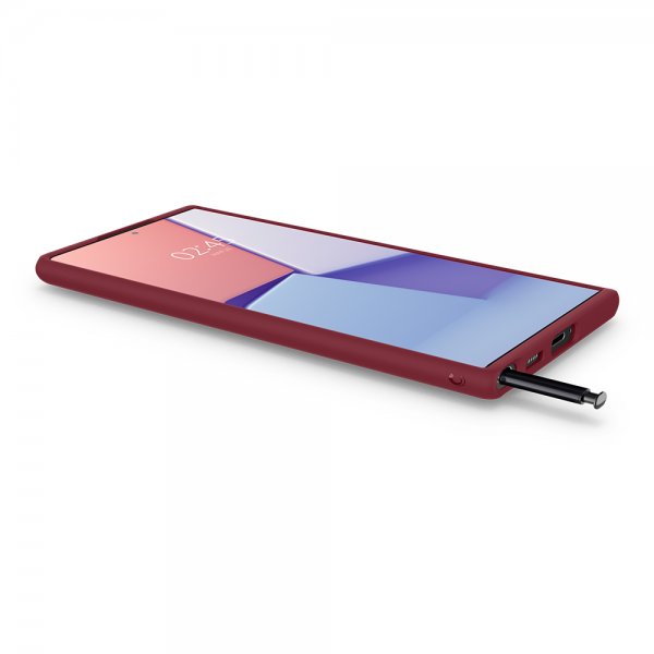 Cyrill Samsung Galaxy S22 Ultra Suojakuori Color Brick Sangria