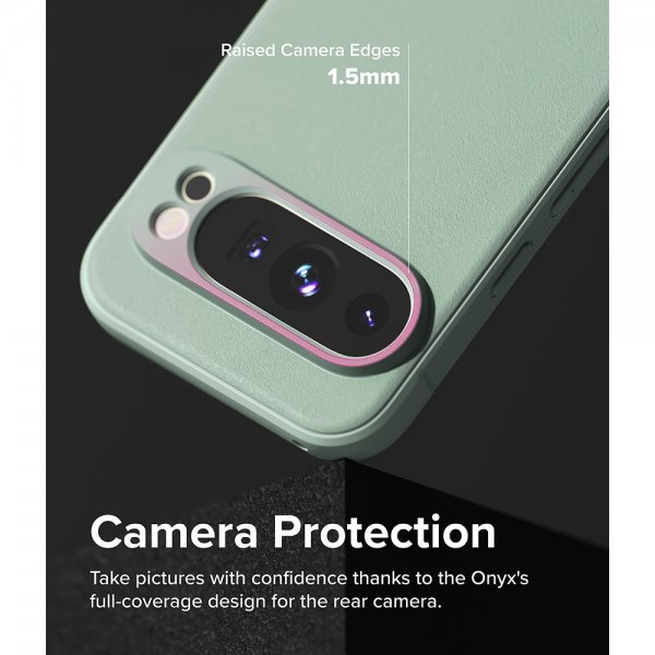 Ringke Google Pixel 9 Pro XL -suojakuori, Onyx Mint