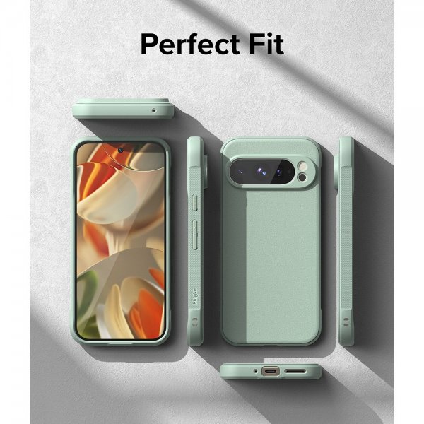 Ringke Google Pixel 9 Pro XL -suojakuori, Onyx Mint