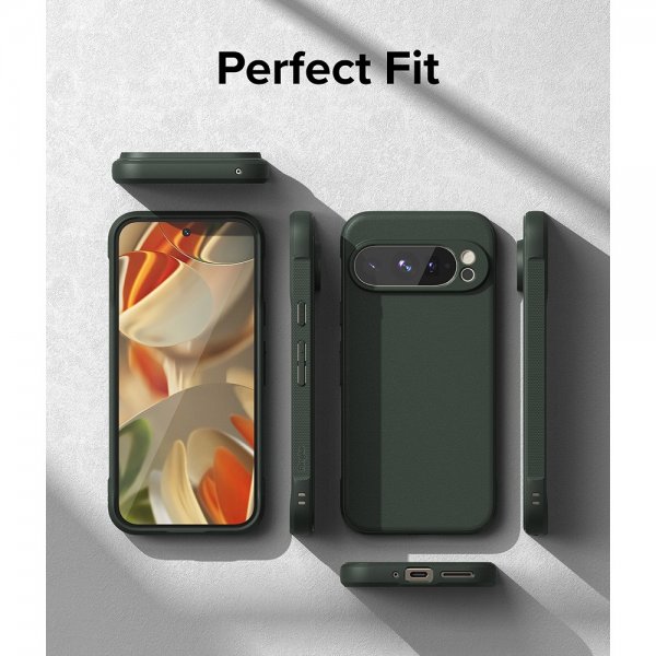 Ringke Google Pixel 9 Pro Suojakuori Onyx Tummanvihreä