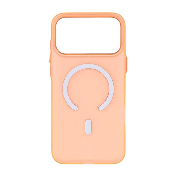iPhone 17 Pro Max -kuoret Kamerasuoja MagSafe Läpinäkyvä Oranssi