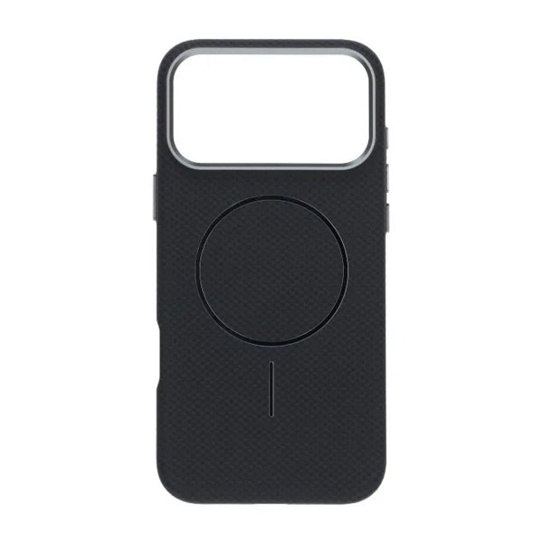iPhone 17 Pro Max Kuori Aramidikuitu MagSafe Musta