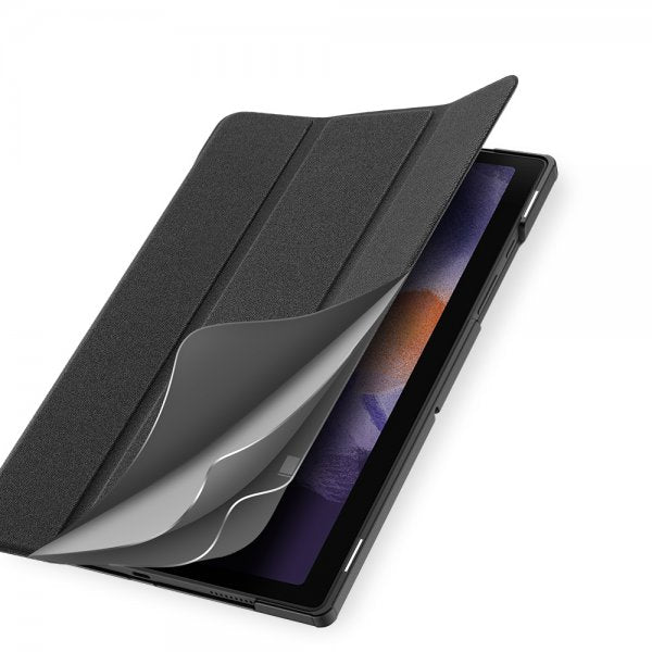 Dux Ducis Samsung Galaxy Tab A8 -kotelo, DOMO Series, musta
