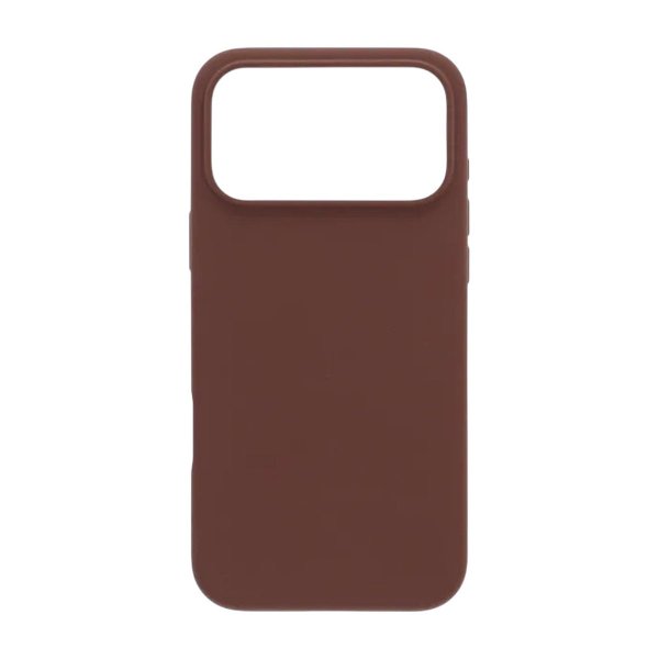 Rvelon iPhone 17 Pro -silikonikuori MagSafe, ruskea
