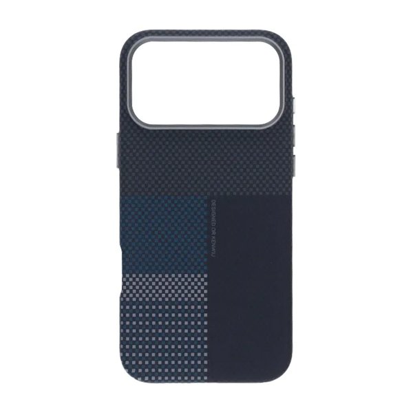 iPhone 17 Pro -kuori aramidikuitu MagSafe Sininen